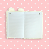 Cuaderno Afelpado de Conejo Amarillo, 80 Hojas