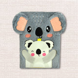 Cuaderno Afelpado de Koala, 80 Hojas
