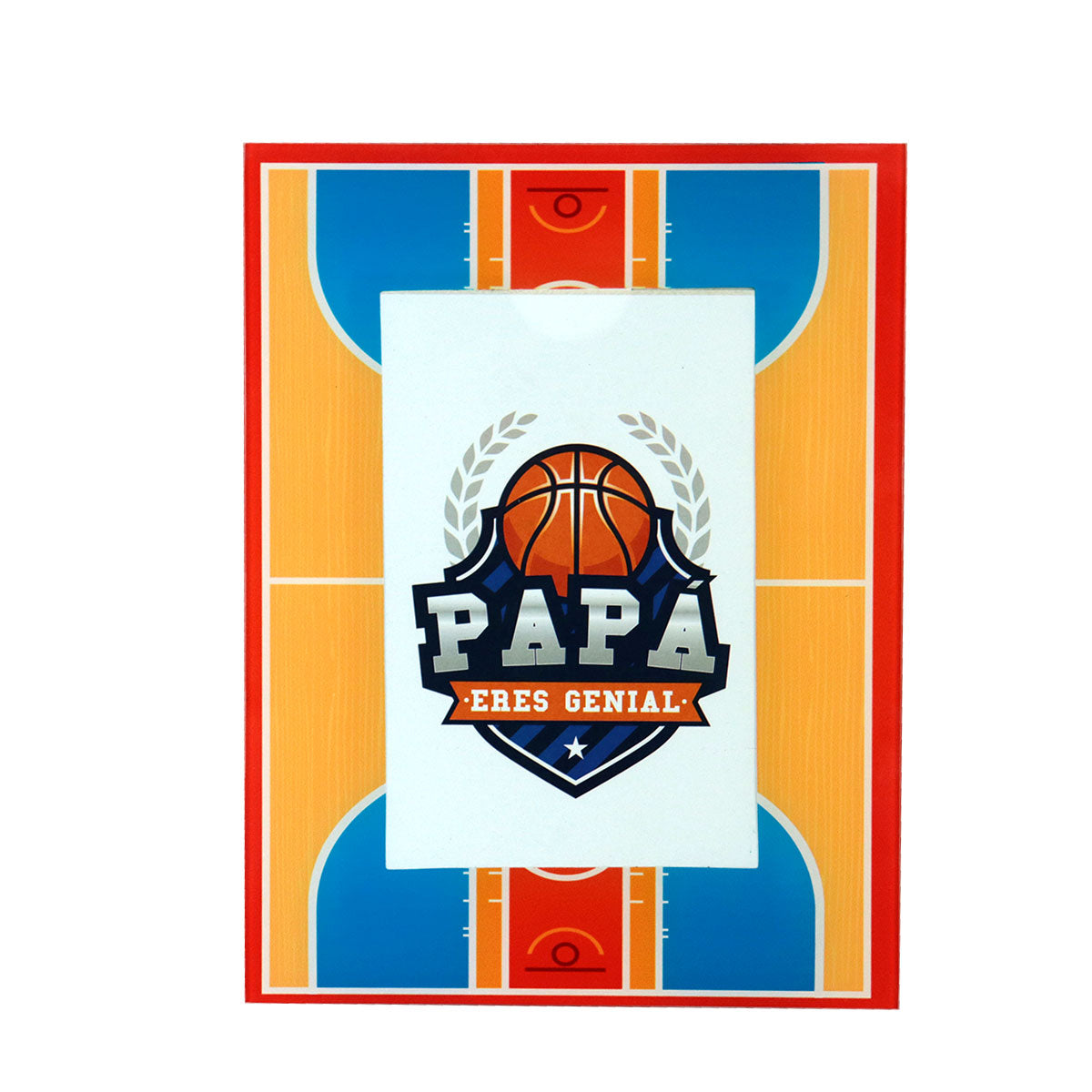Portarretratos Inkanto con DiseÃ±o de Basketball, DÃ­a del Padre