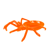 Bowl color Naranja con Diseño de Araña