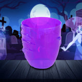 Vaso Zombie de Plástico Morado