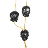 Collar de Calaveras Color Plateado