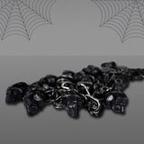 Calavera, Cadena Decorativa, Color Plata