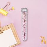 Tubo de Pin/ Chincheta Bolita color Rosa 40 pza.