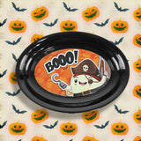 Plato de PlÃ¡stico con TemÃ¡tica de Halloween