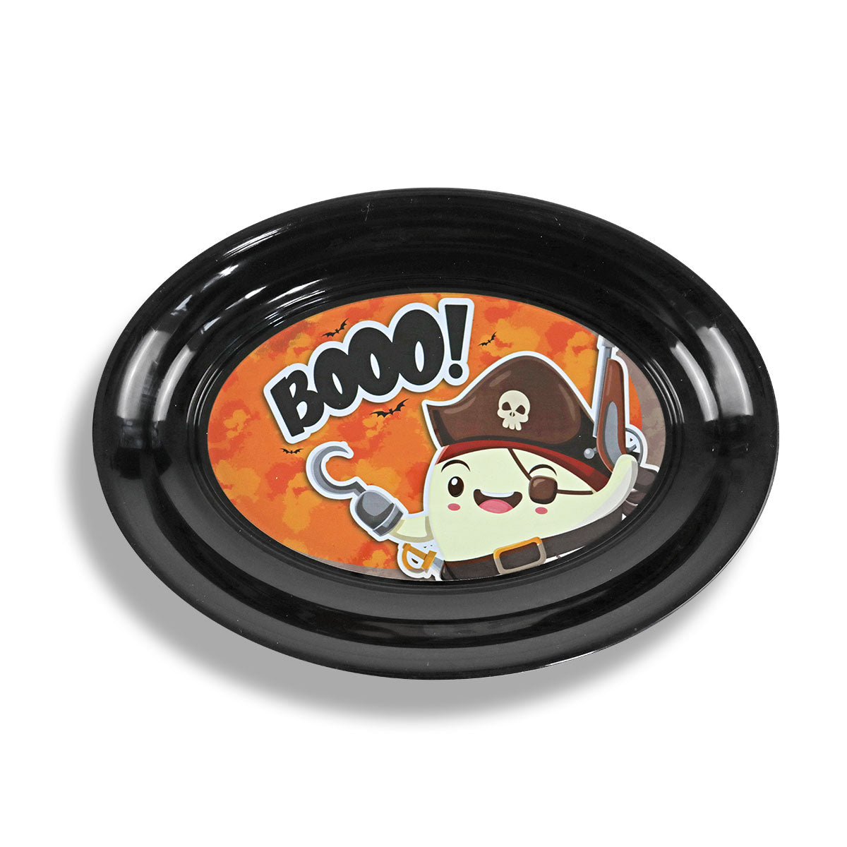 Plato de PlÃ¡stico con TemÃ¡tica de Halloween