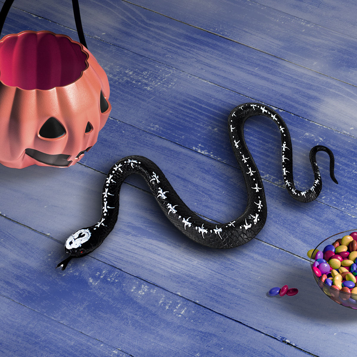 Serpiente Decorativa color Negro
