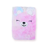 Libreta de Oso con Textura de Peluche, 80 páginas