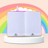 Libreta de Unicornio color Arcoíris, 80 páginas
