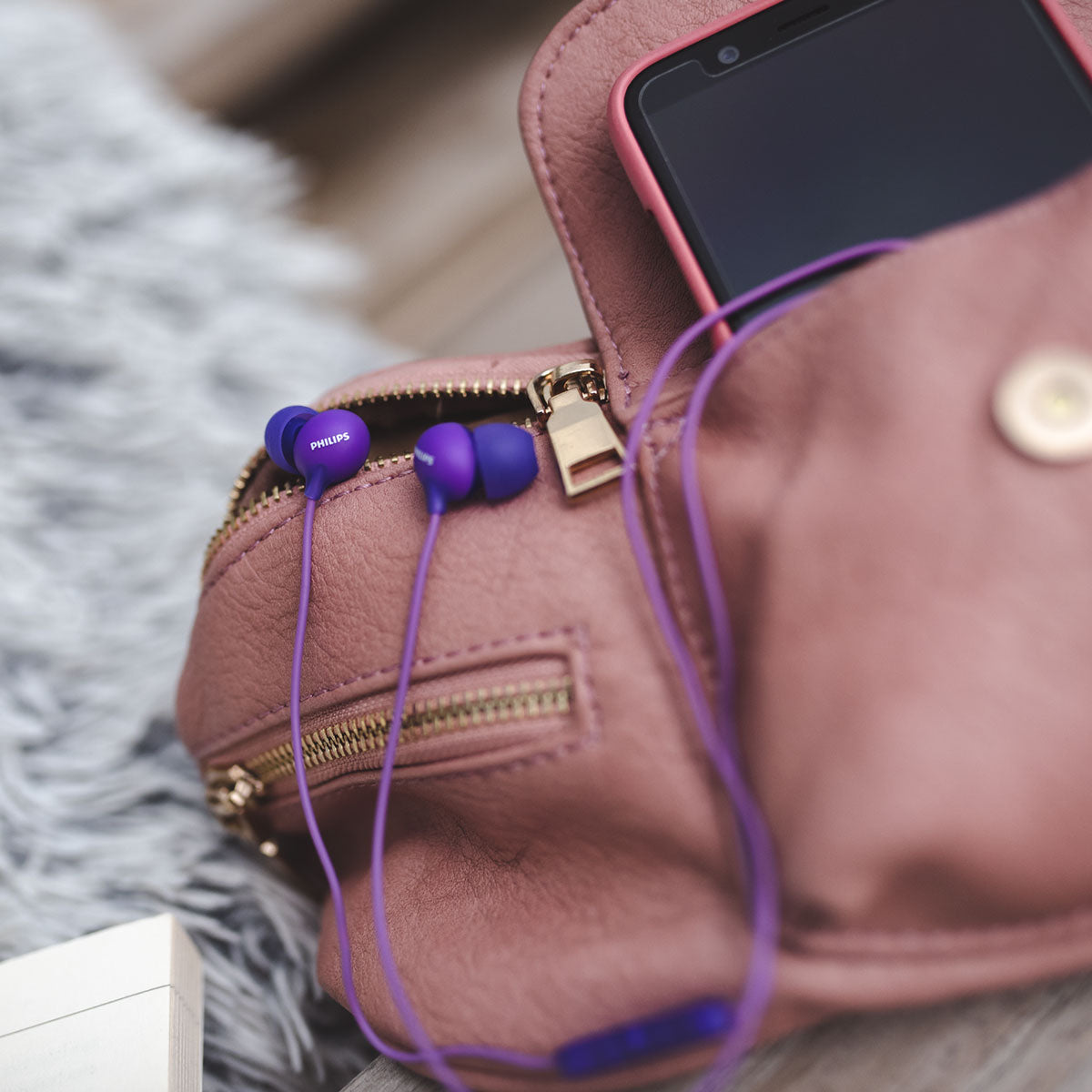 Audí­fonos Philips con Cable de 2 Tonos