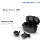 AudÃ­fonos Philips, In-Ear True Wireless TAT3215 Negro