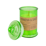 Vela Aromática de Verbena y Salvia, 90 g
