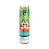 Veladora Aromática, Frida Kahlo Día de Muertos, Grande, 430 g.