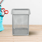 Organizador Malla de Escritorio color Plata