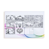 Bolígrafos de Gel de Colores 36 piezas + 10 Tarjetas para Colorear