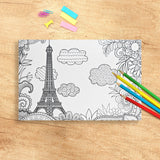 Bolígrafos de Gel de Colores 36 piezas + 10 Tarjetas para Colorear