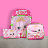 Set Mochila Lapicera y Lonchera para Niña