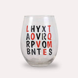 Copa de Vino Love sin Tallo