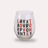 Copa de Vino Love sin Tallo