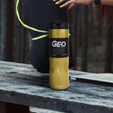 Termo de Plástico color Dorado 450 ml