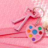 Llavero de Corazón San Valentín Color Rosa