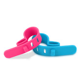 Sujeta Cables de Colores, 4 piezas.