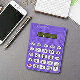 Calculadora de escritorio Studenz color Morado