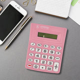 Calculadora de escritorio Studenz color Rosa