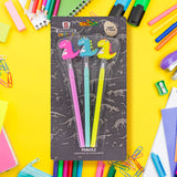 Lapiceros Tipo Pencil Dinosaurios con 3 Pza.