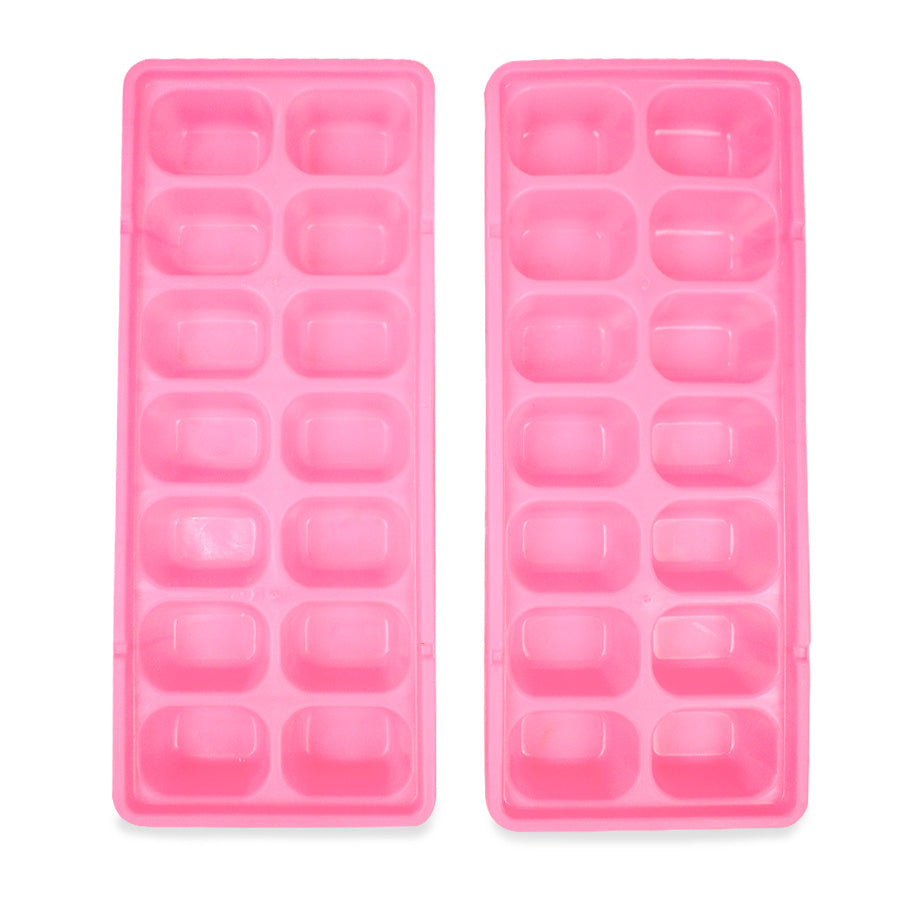 Molde para Hielo, 2 piezas, Color Rosa