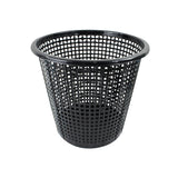 Set de 2 Cestos calados 8L color Negro
