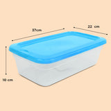 Contenedor Multiusos Tapa Azul