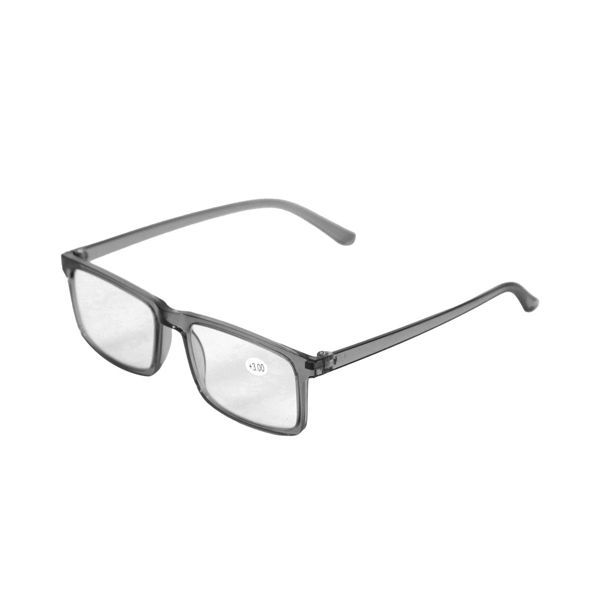 Lentes de Armazón Oxford Cuadrados con Graduación de 3.00 Dioptrias, Ideal para Lectura