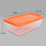 Zapatera de Plástico 5L color Naranja
