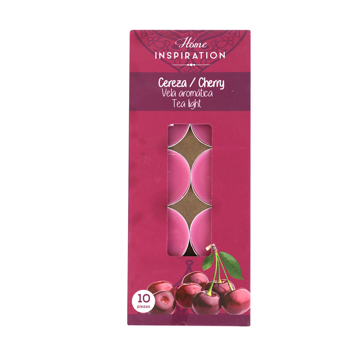 Vela Tea Light Cereza