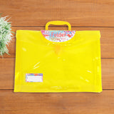 Portafolio de Plástico Amarillo