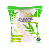 Hisopos de Algodón Palillo de Bambú 300 piezas