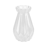 Florero geométrico Transparente