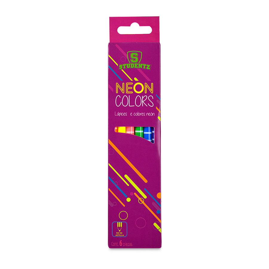 Lápices de colores Neón Studentz