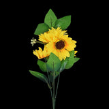 Flor de Girasol Artificial color Amarillo