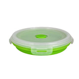 Tazón redondo de silicón plegable 500ml