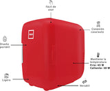 Mini Refrigerador RCA Rojo