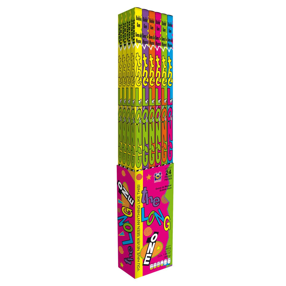 Goma de Mascar The Long One, Limón 40 g